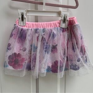 NWOT Disney Jumping Beans 3T Girls Princess Pink Jasmine Ariel Rapunzel Skirt